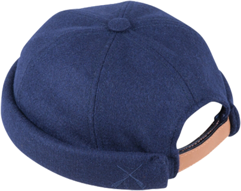Béton Ciré Lined Wool Miki Sailors Hat Navy - Baseball Cap (1250x1250), Png Download