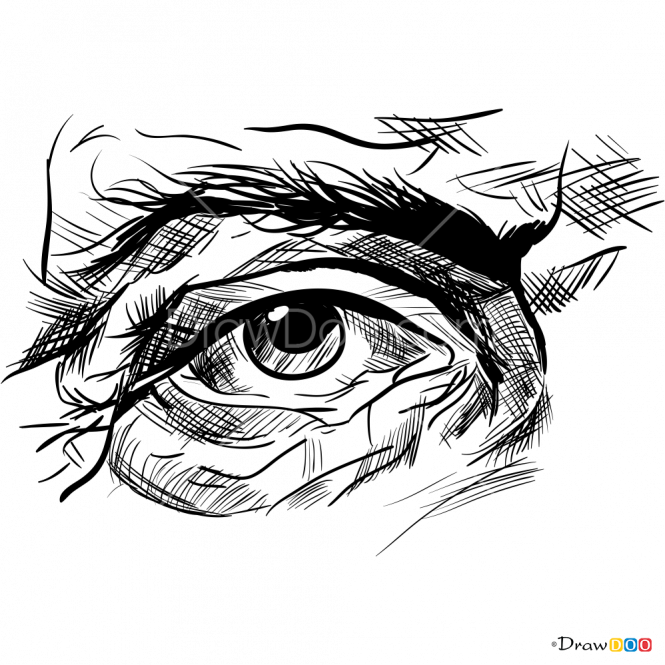 Jpg Royalty Free Download Bratz Drawing Eyes - Drawing (665x665), Png Download