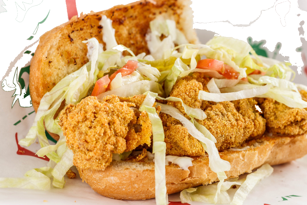 Chicken Tender Po Boy The Po Boy Shoppe Temple, Texas (1055x703), Png Download
