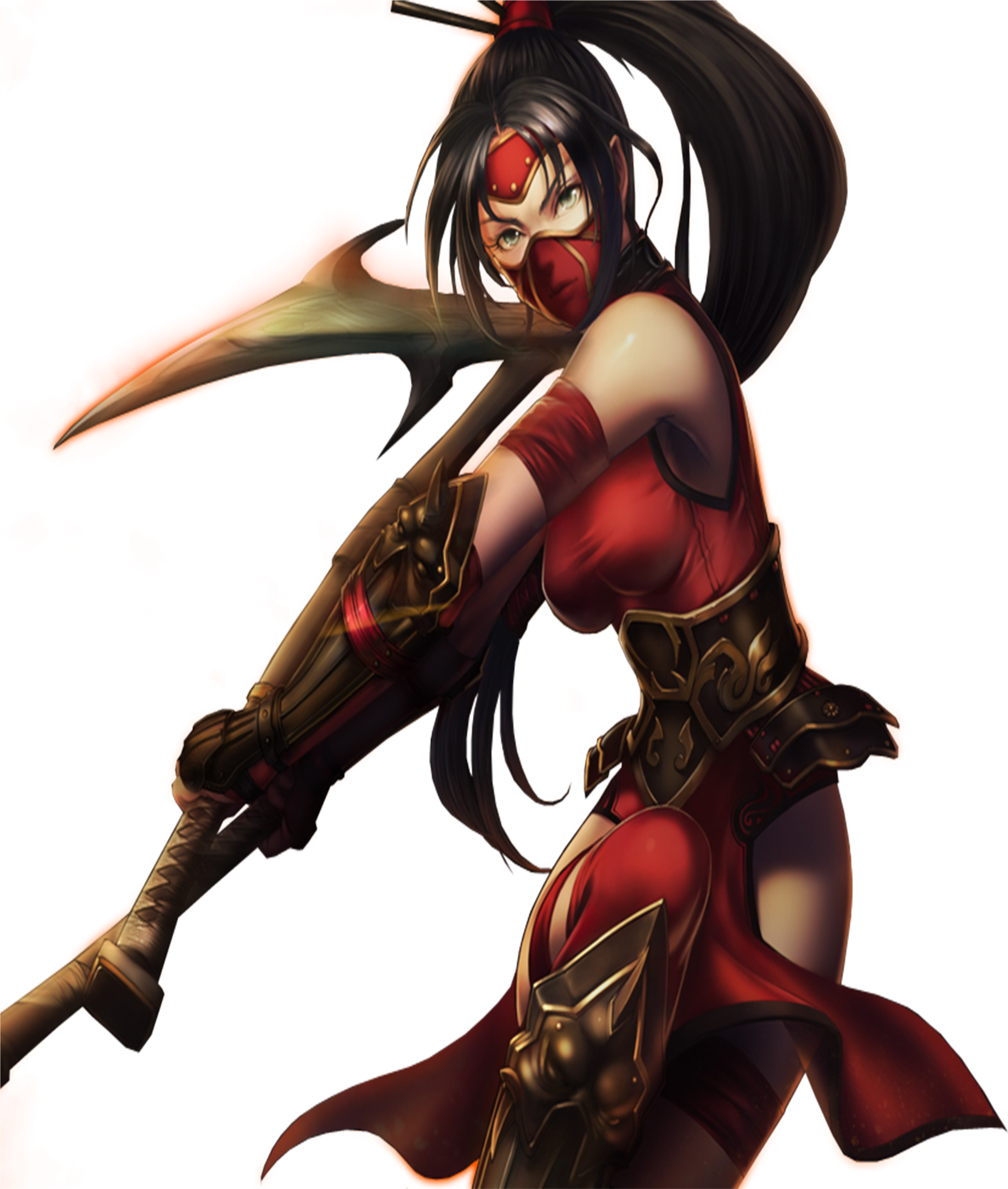 Mople - Neferere - Unicorn - Flamenvonwerfer - Akali Render (5016x4608), Png Download
