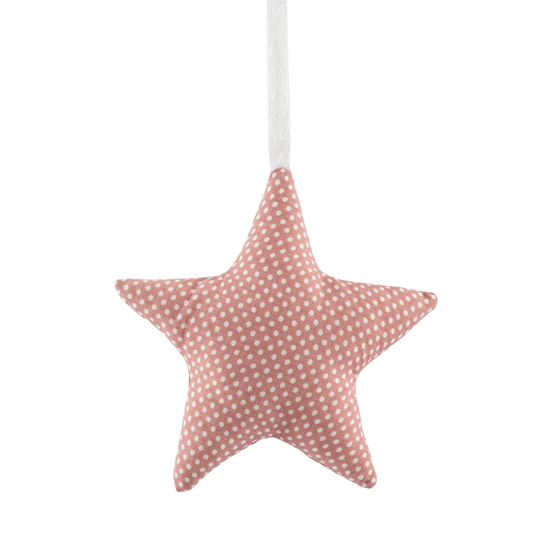 Blush Pink Small Star Hanging Decor - Room (800x800), Png Download