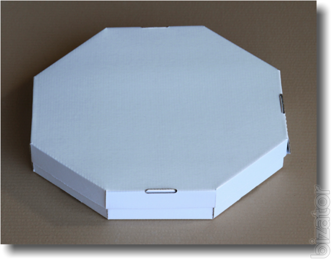 Pizza Boxes - Caja Pizza Octogonal (698x552), Png Download