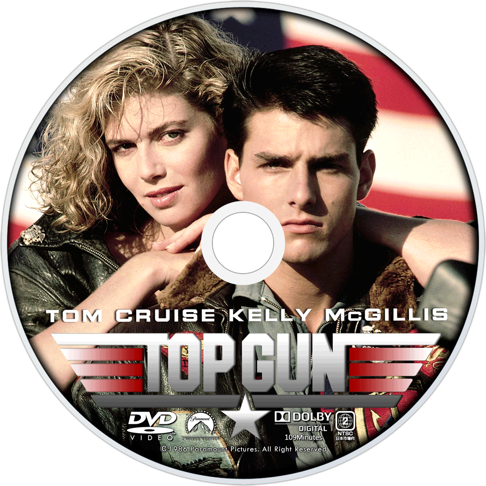 Download Top Gun Dvd Disc Image Top Gun Dvd Label PNG Image with No Background