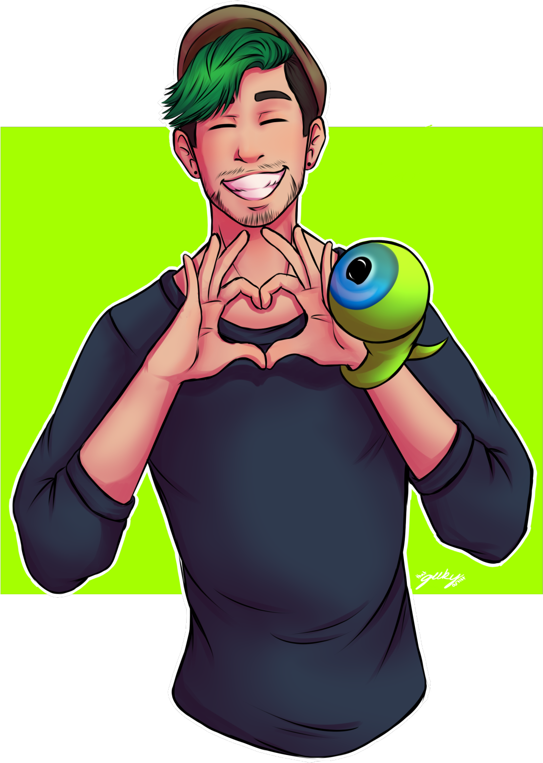“ Here's Another @jacksepticeye Art Still My Favorite - Art (1280x1808), Png Download