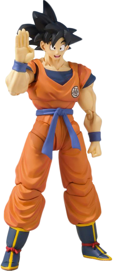 Dragon - Sh Figuarts Goku Earth (376x899), Png Download