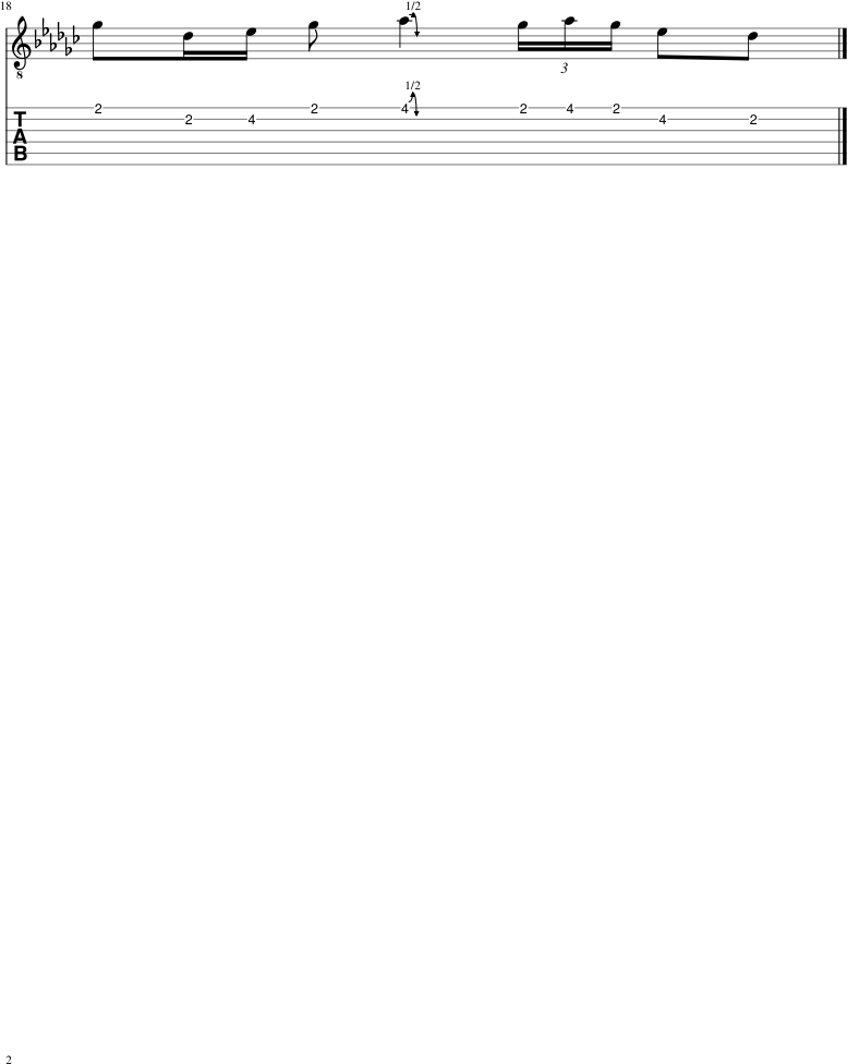 Redbone Sheet Music 2 Of 2 Pages - Tax (850x1100), Png Download