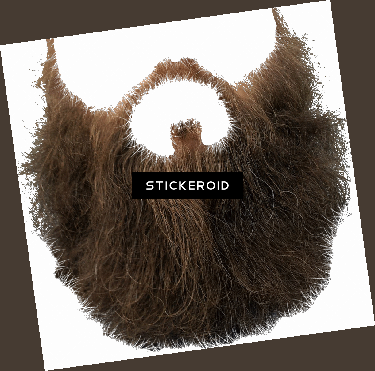 Beard Clip Art - Bart Mit Transparentem Hintergrund (1222x1212), Png Download