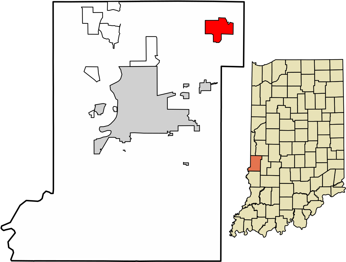 County Indiana (1200x920), Png Download
