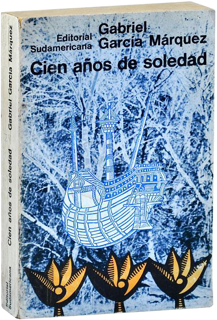 1967 Edition By Editorial Sudamericana - Primera Edicion Cien Años De Soledad (500x710), Png Download