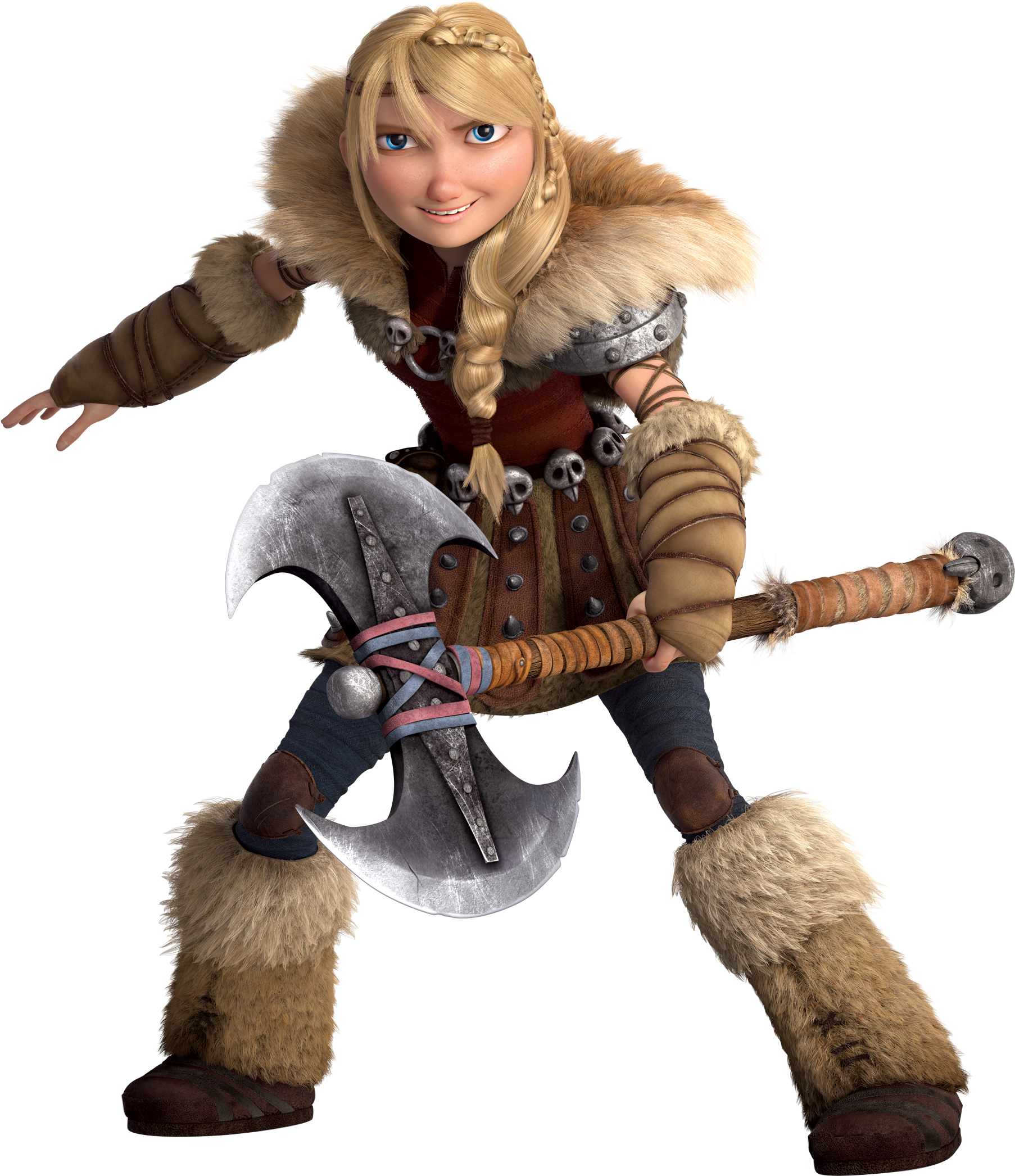 Astrid Hofferson Transparent - Train Your Dragon 2 Astrid (1848x2132), Png Download