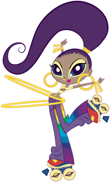 Milky Way And The Galaxy Girls Saturn Pose (455x742), Png Download