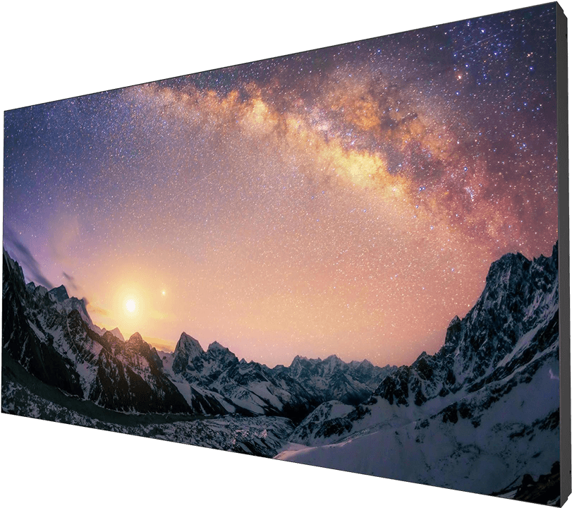 5mm Bezel Design Super Narrow Bezel Display - Benq Pl490 (1200x730), Png Download