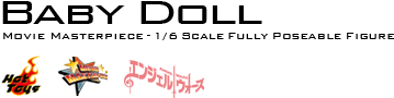 Babydoll-title - Hot Toys (994x464), Png Download