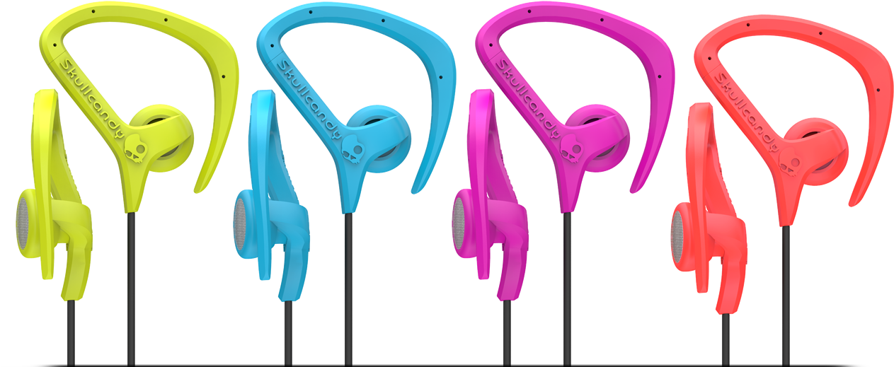 Skullcandy Chops Ear Buds Rendered In Keyshot - Skullcandy Chops Bud Green Earbuds (1282x551), Png Download