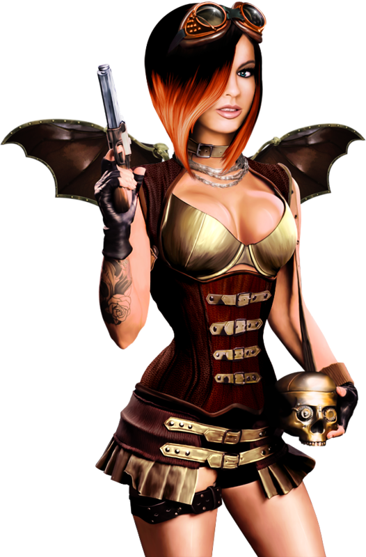Клипарт От Babs Babs - Woman Warrior (526x800), Png Download