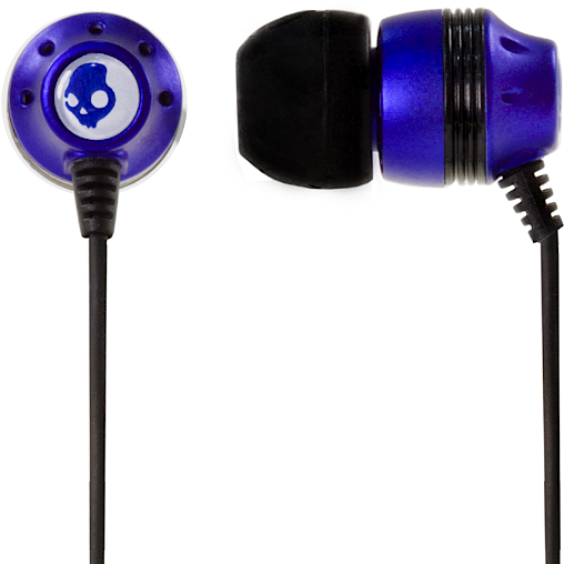 More Views - Skullcandy Ink'd Earphones - Black/purple (600x600), Png Download