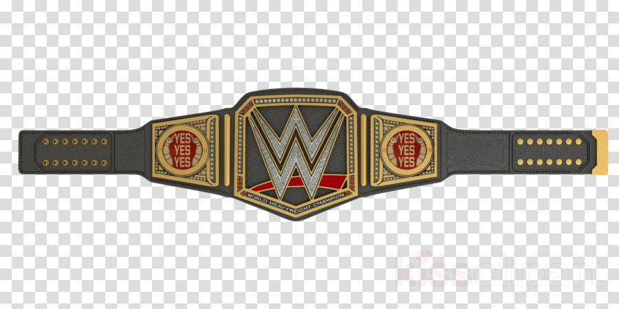 Make Wwe World Heavyweight Championship Clipart World - Clip Art Moustache (900x450), Png Download