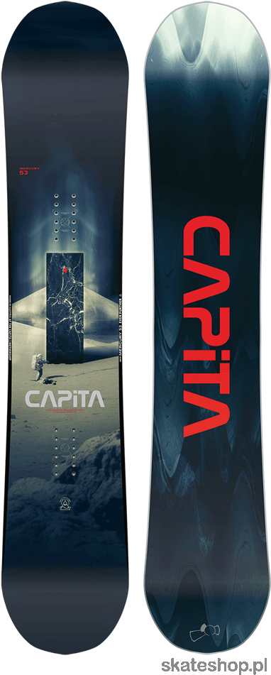 Capita Mercury 153 Snowboard - Capita Mercury 2018 (400x1000), Png Download