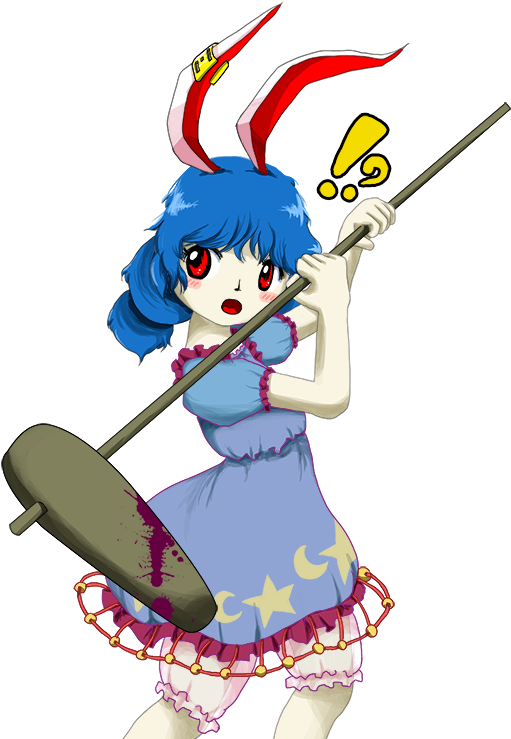 原始文件 - Touhou 15 Seiran (520x740), Png Download