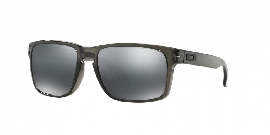 Oakley Holbrook Oo9102 24 Grey Smoke/black Iridium (920x575), Png Download