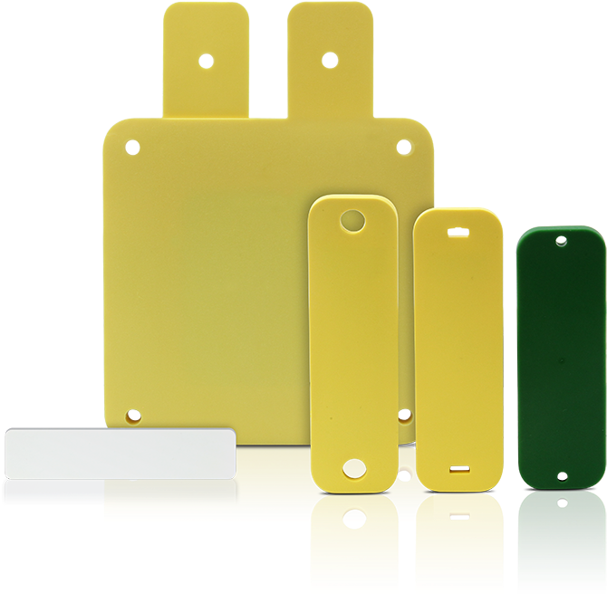 Slim Flex Slimflex Example - Pallet Rfid Tag (1080x720), Png Download