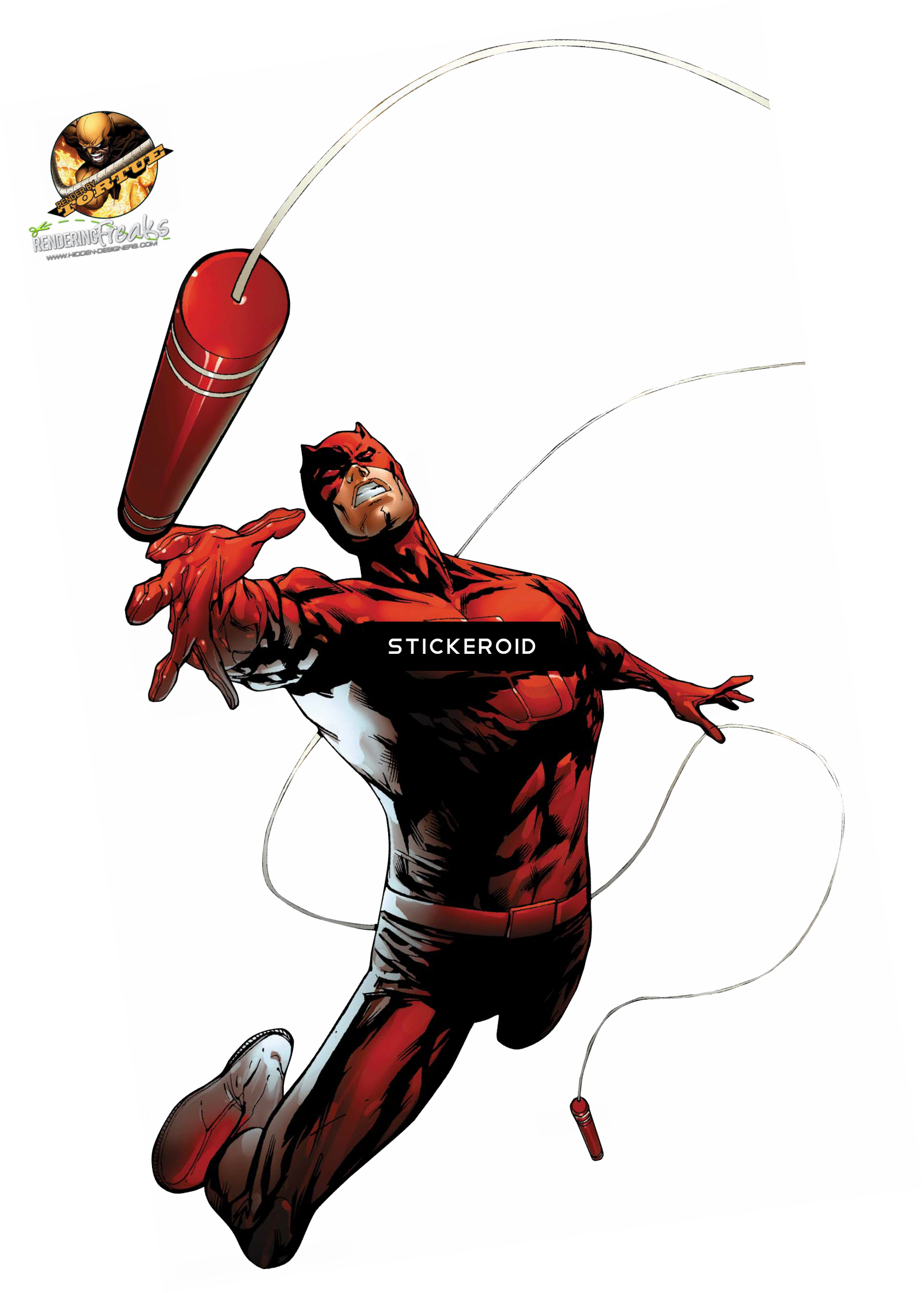 Daredevil - Daredevil Marvel Png (1690x2363), Png Download