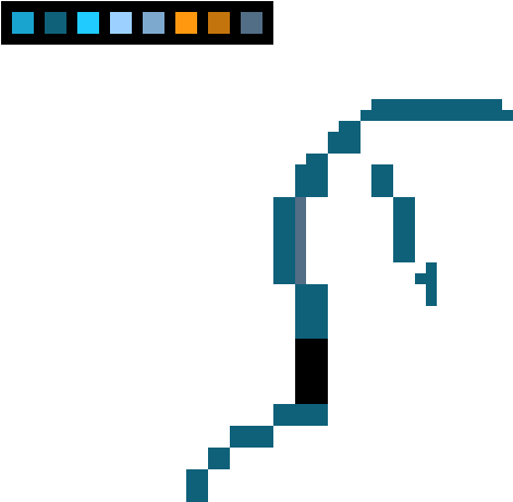 Mudkip - We Bare Bears Pixel Gif (650x540), Png Download