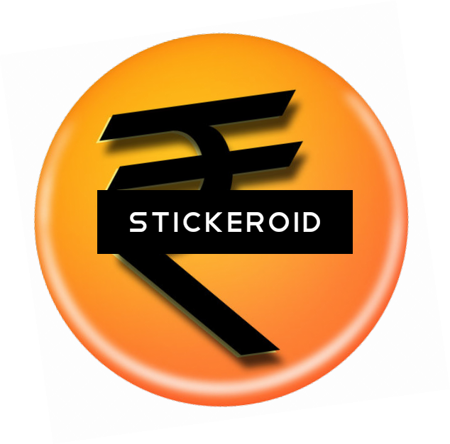 Rupee Symbol - Circle (634x626), Png Download