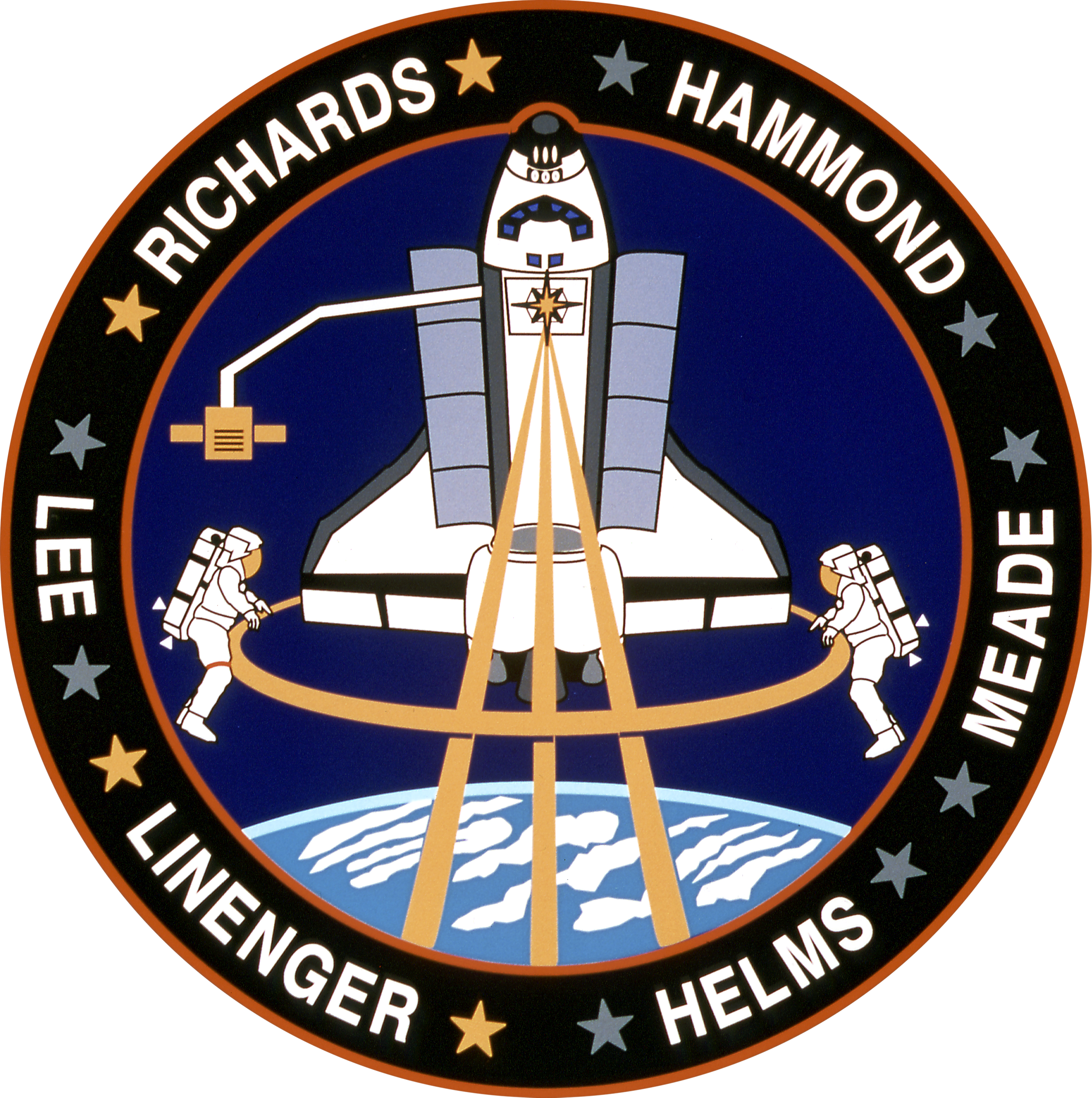 Sts 64 Patch - Space Shuttle Mission Patches (2664x2680), Png Download