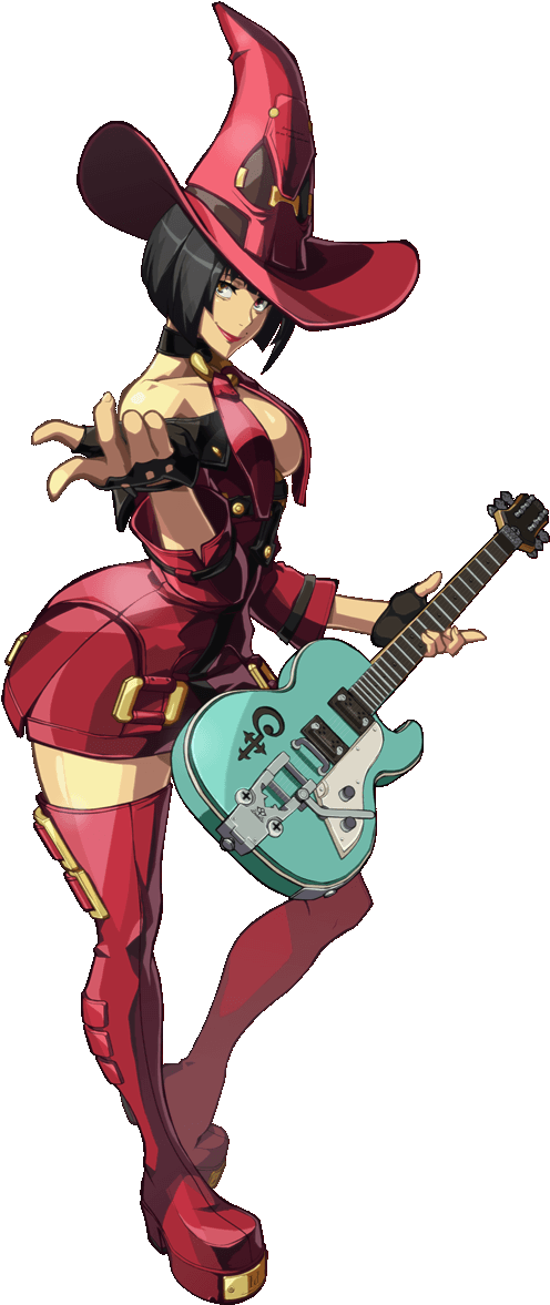 [ Img] - Guilty Gear Xrd Character Art (495x1176), Png Download