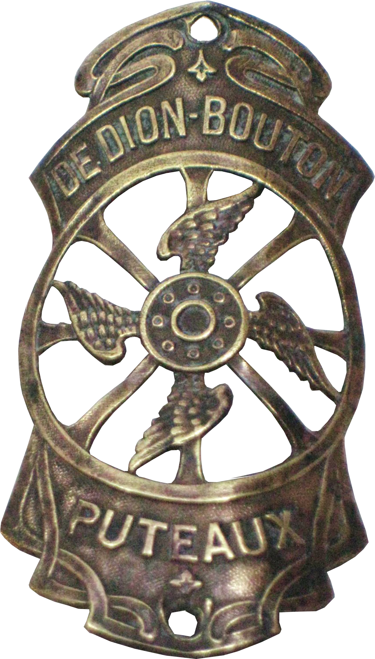 De Dion Bouton Vintage - Bicycle (1788x2480), Png Download