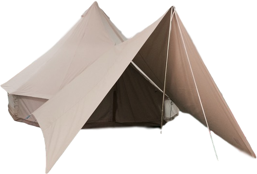 Stout Bell Tent Awning - Canvas (640x480), Png Download