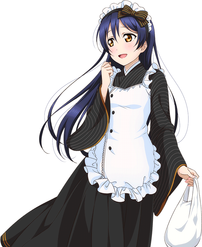Download Images - Love Live Maid Umi (1024x1024), Png Download