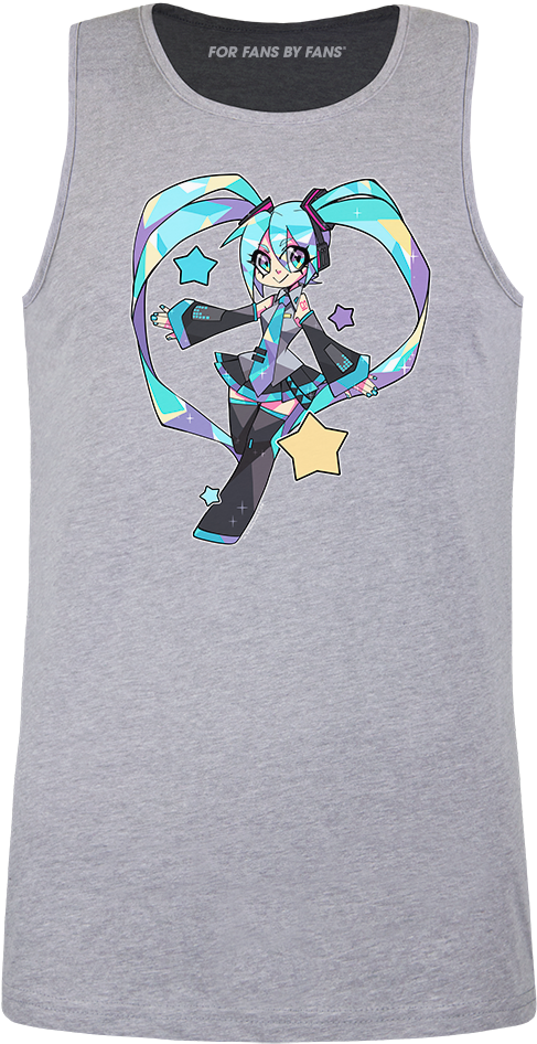 Hatsune Miku Chibi Png (1000x1000), Png Download