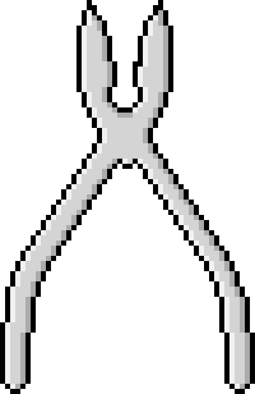 Csgo - Csgo - Fnaf Pixel Art Puppet (500x770), Png Download