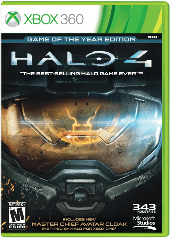 Halo 4 Game Xbox 360 (800x800), Png Download