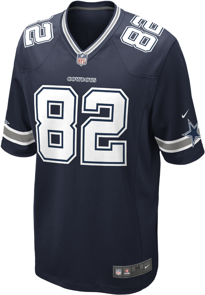 Nike Nfl Dallas Cowboys Men's Football Away Game Jersey - Cowboys Jersey (1000x1000), Png Download