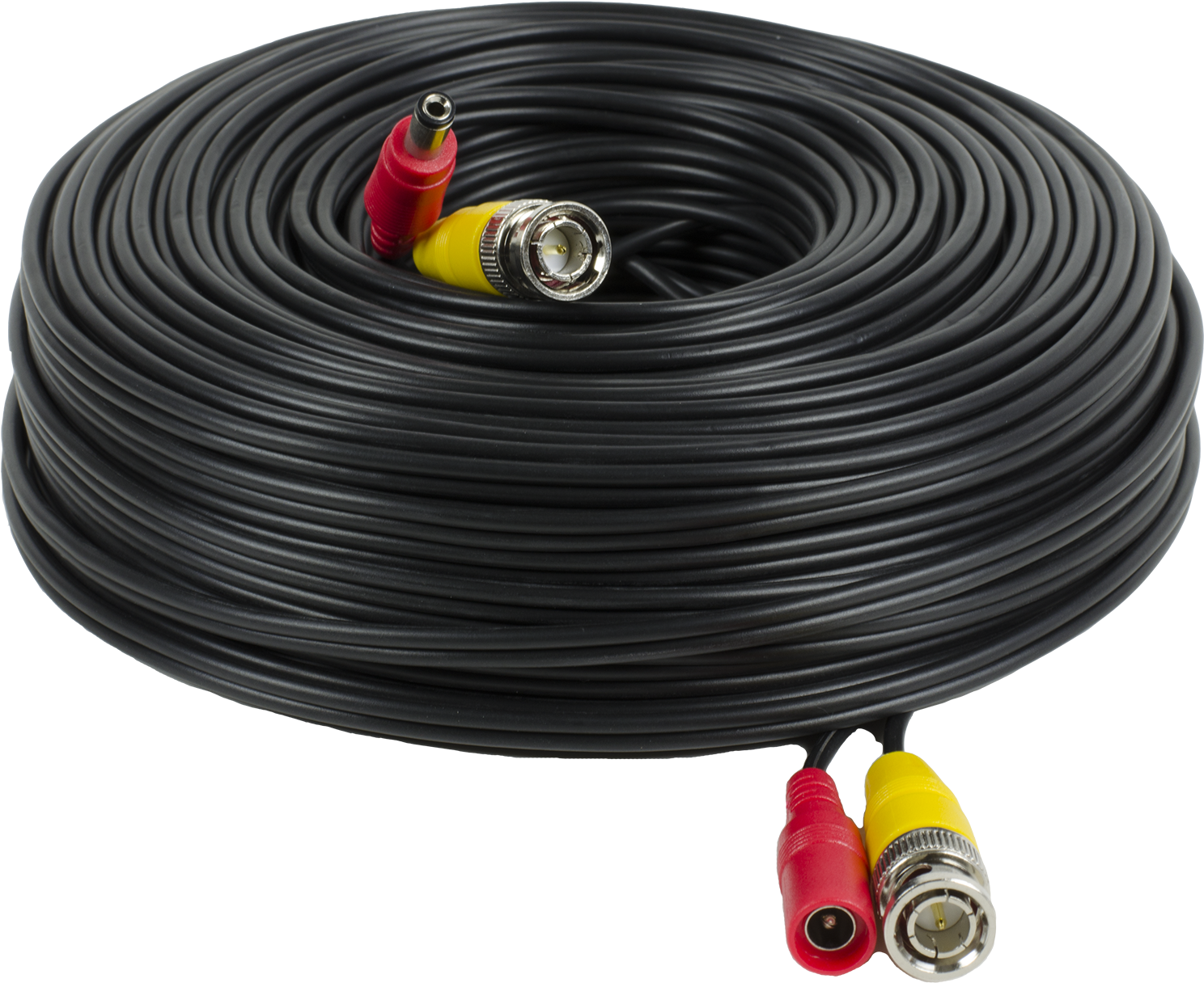 Amcrest Scablehd150b Pre Made All In One Siamese Bnc - Amcrest Scablehd150b-4pack 150 Ft Bnc Video (1500x1243), Png Download