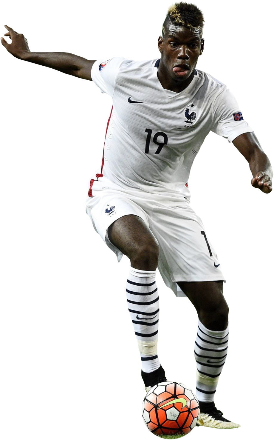 Paul Pogba Francia Png (919x1474), Png Download