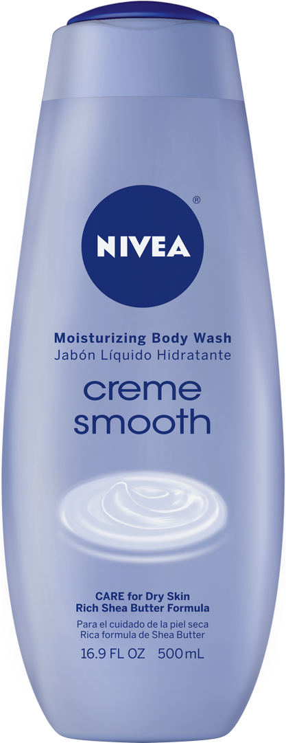 Nivea Creme Smooth Body Wash (1010x1180), Png Download