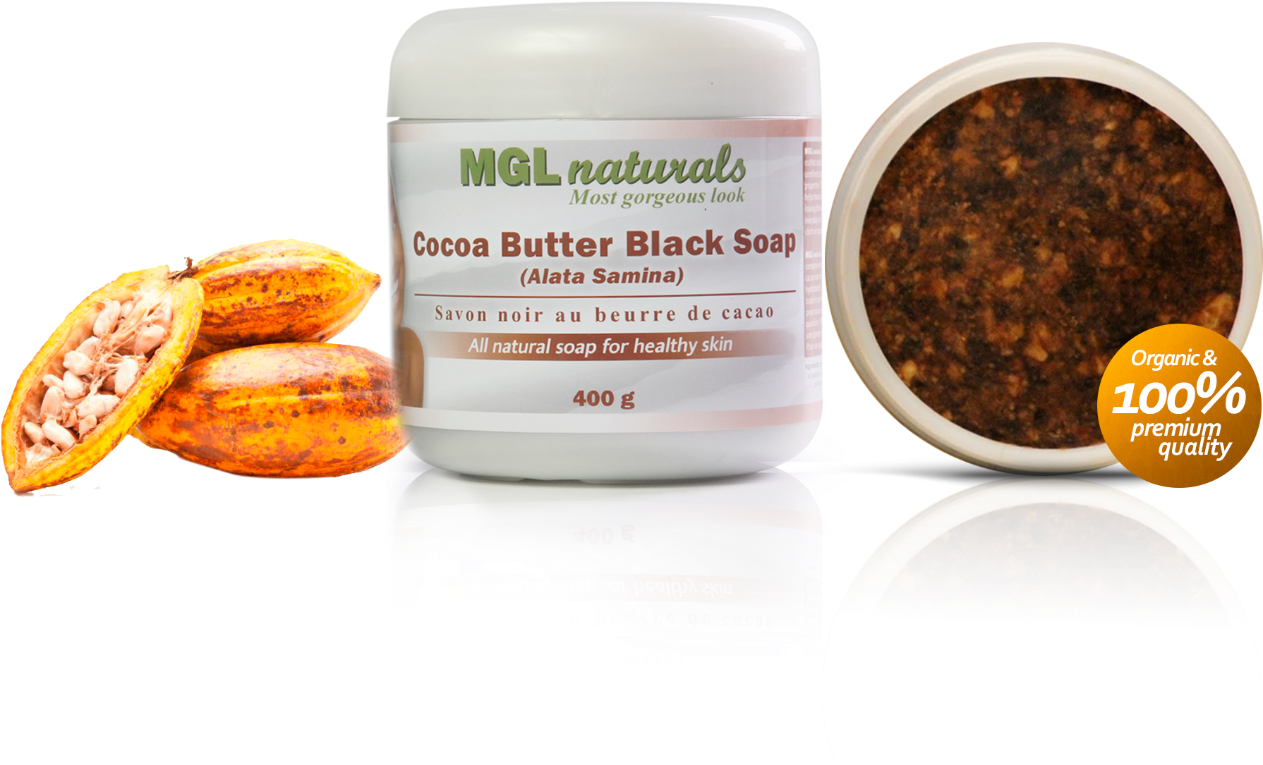 Shea Butter Black Soap - Le Consommateur Planétaire - Livre (2271x1495), Png Download