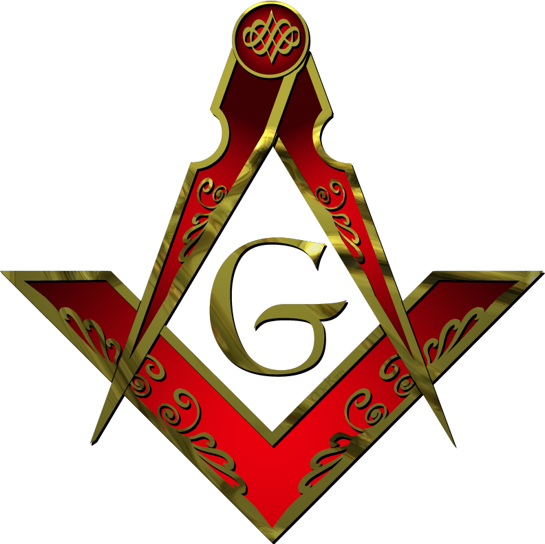 Masonic Square And Compass Png (792x791), Png Download