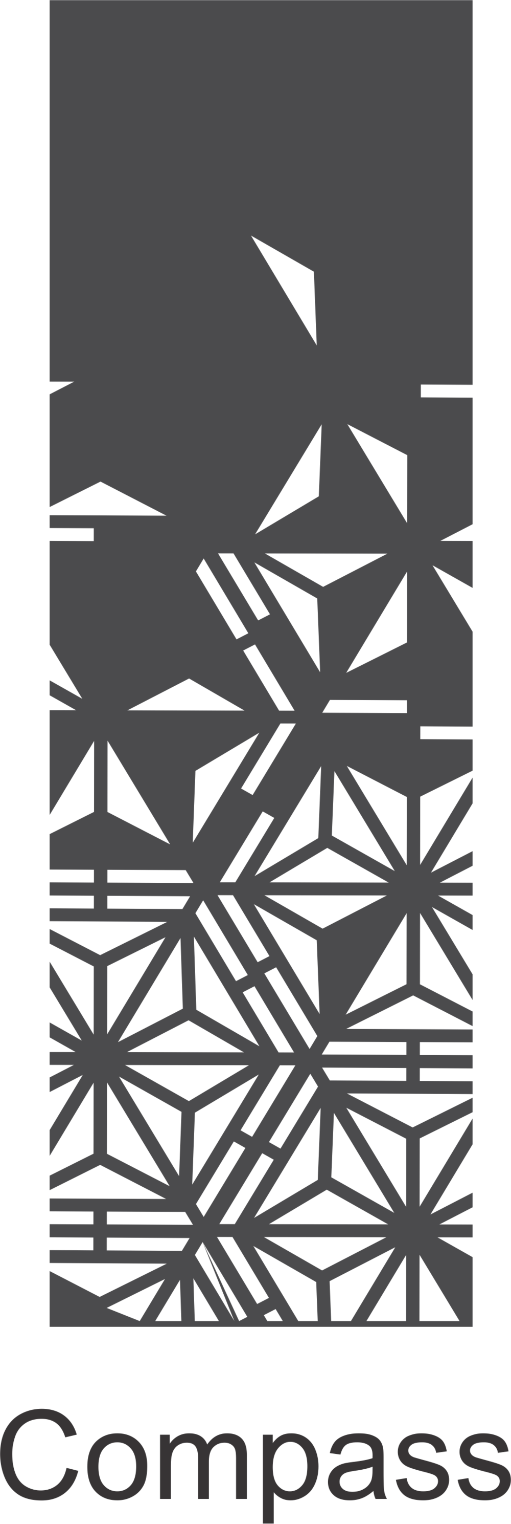 Illumi Square Plant Holder - Triangle (1000x2978), Png Download