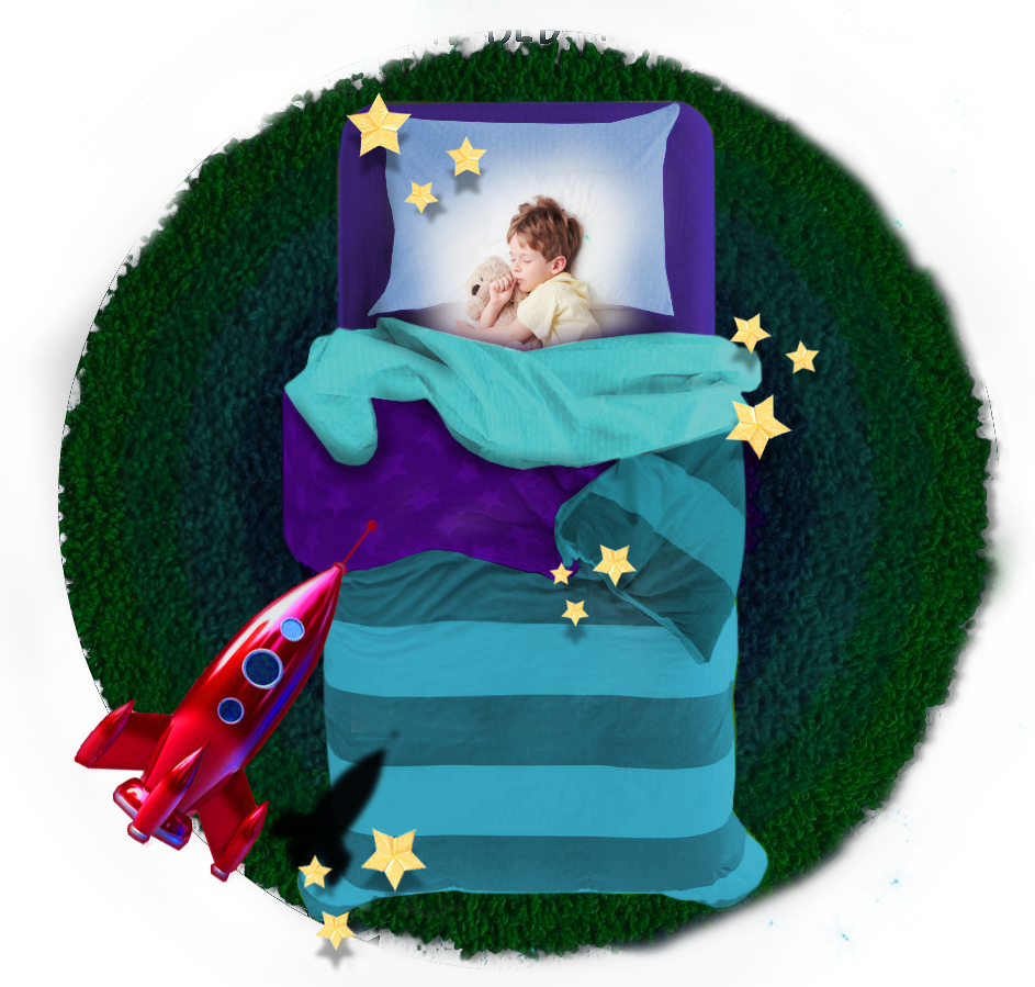 Sleeping Cloud - Goodnites (943x899), Png Download