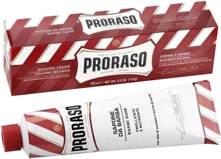 Proraso Shaving Cream Sandalwood & Shea Butter Tube - Proraso - Shaving Cream In A Tube With Sandalwood (800x800), Png Download