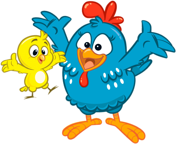 Download - Gallina Pintadita Y El Pollito Amarillito (780x632), Png Download