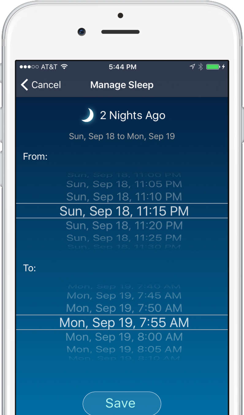 Sleep Watch 2 Image 6 - Iphone (1000x1415), Png Download