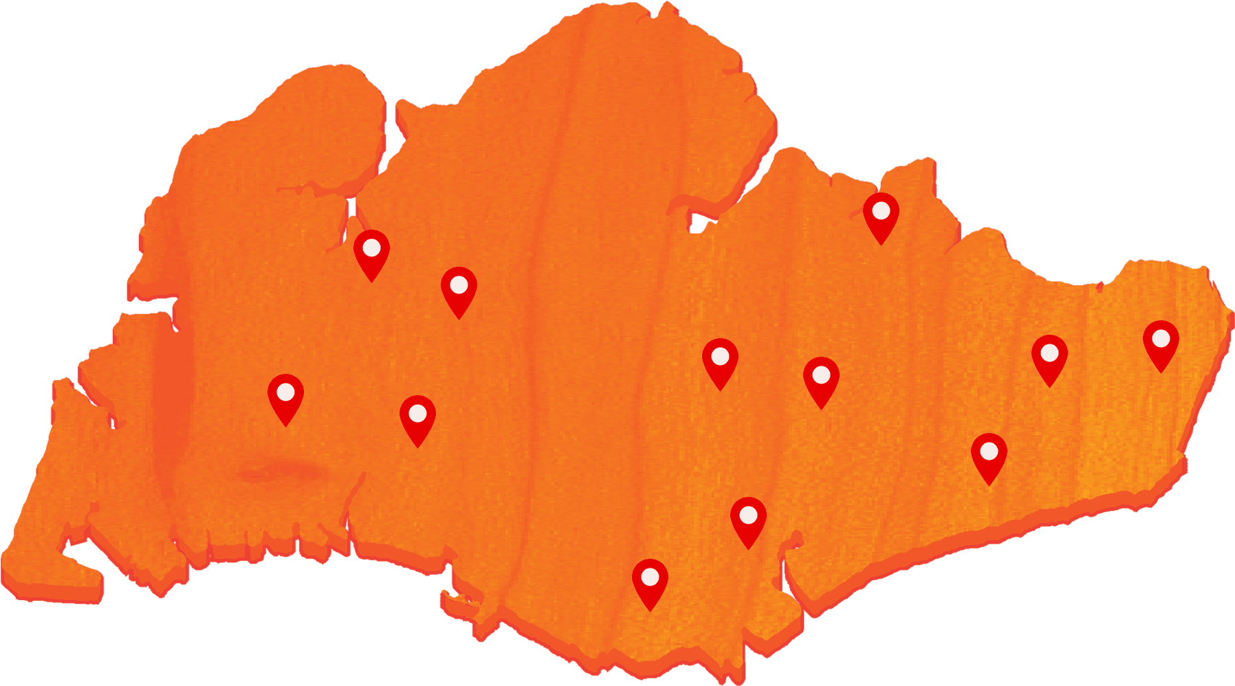 Dian Xiao Er Locations - Dian Xiao Er (2269x1063), Png Download