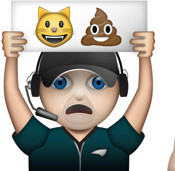 If - Chip Kelly Emoji (800x800), Png Download