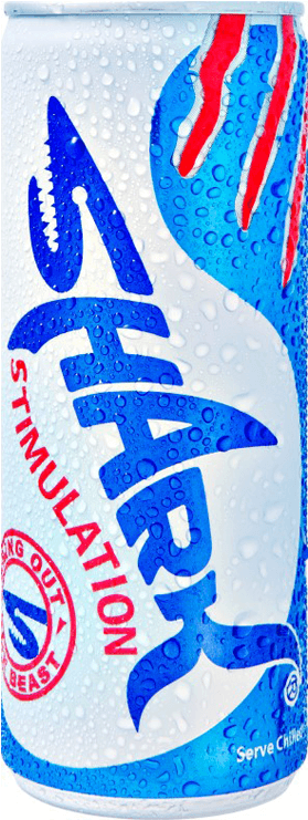 Monster Energy Drink 250ml - Shark Energy Drink (800x800), Png Download